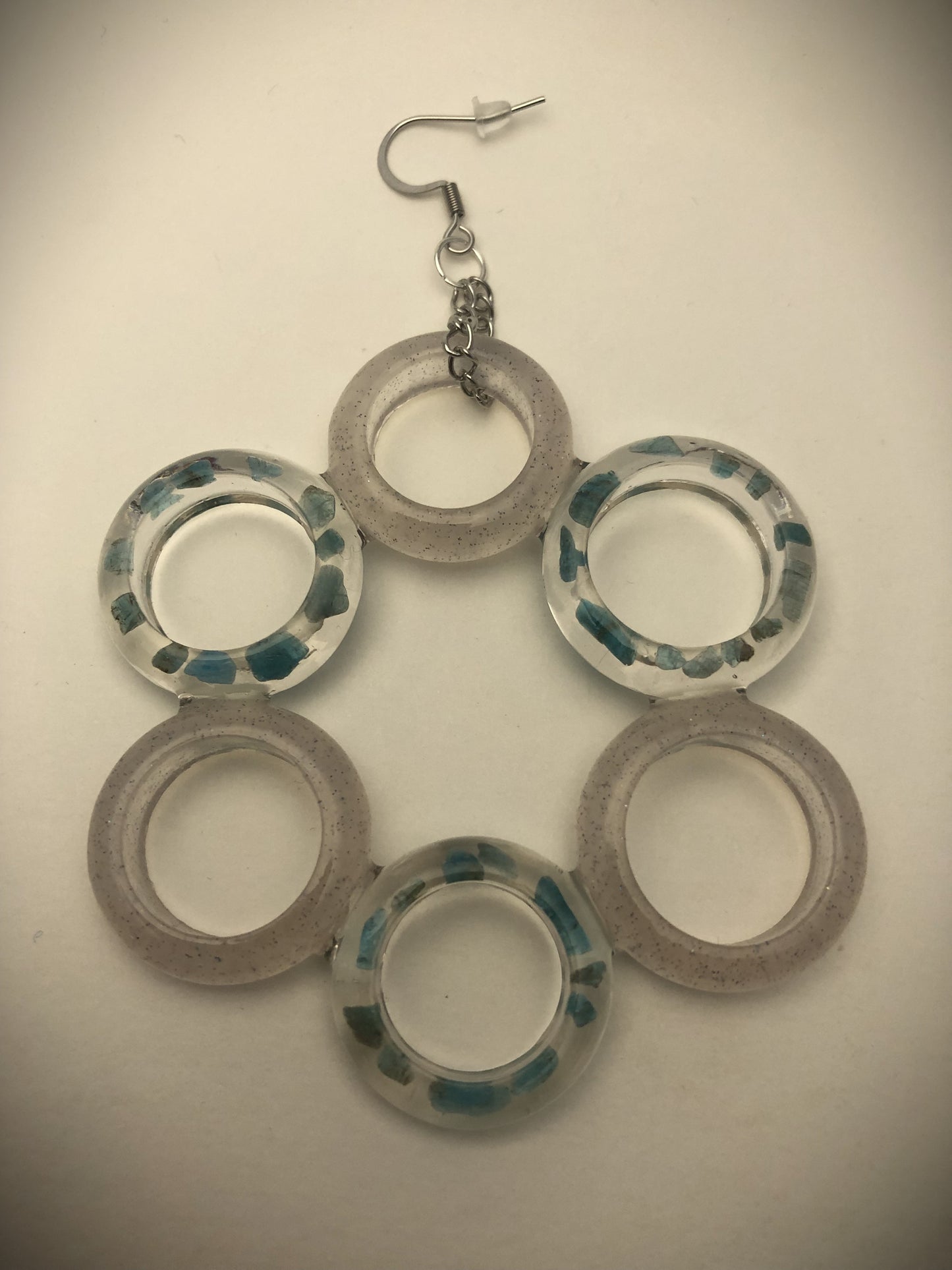 Boucle composée de 6 anneaux