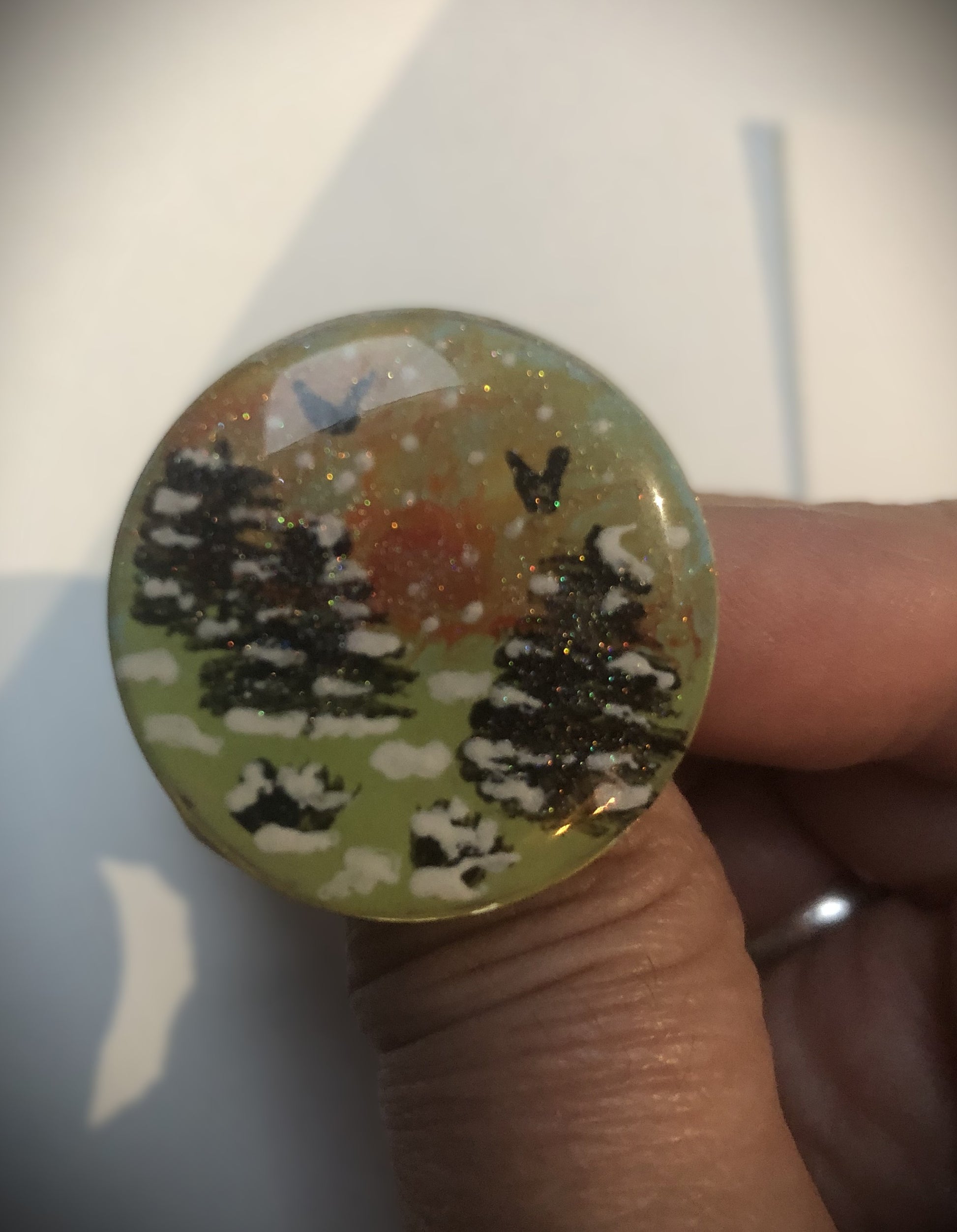 bague ajustable inspirée de la nature